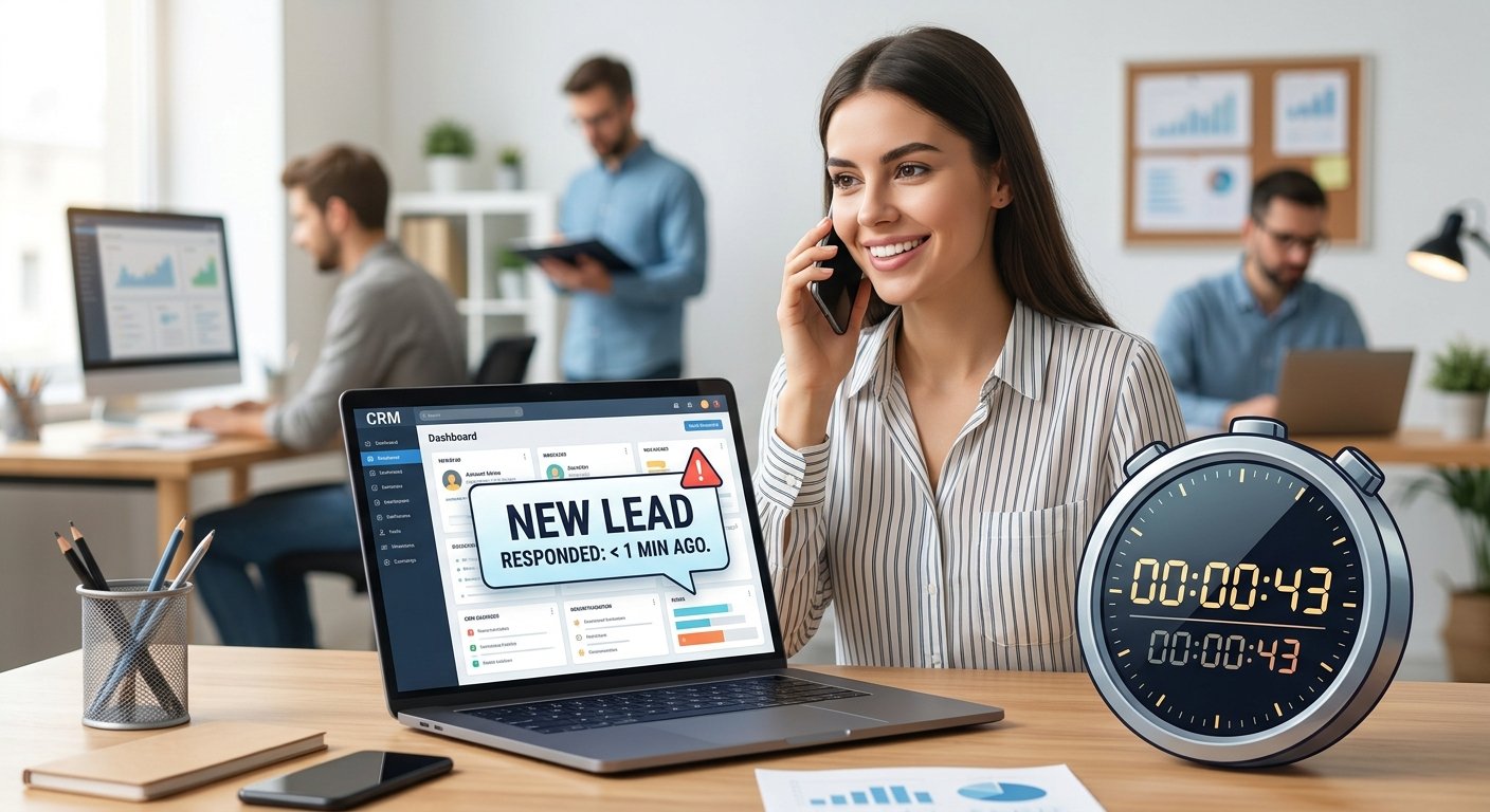 Lead Response Time: How to Reply to Every Lead in Under 60 Seconds